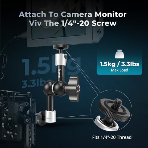 SMALLRIG 5.5in Adjustable Friction Articulating Camera Magic Arm - 2 Pack - style: 2-Pack
