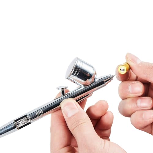 HUBEST 9pc Airbrush Nozzle Replacement Kit, 0.2/0.3/0.5mm & Repair Tool - size: KIT3