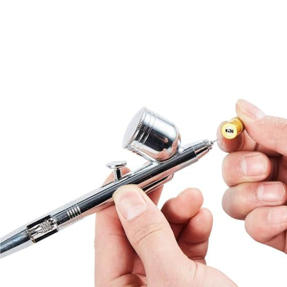 HUBEST 9pc Airbrush Nozzle Replacement Kit, 0.2/0.3/0.5mm & Repair Tool - size: KIT3