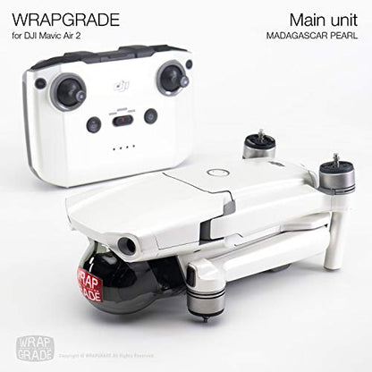 Wrapgrade Main Unit Skin Compatible with DJI Mavic Air 2 (Madagascar Pearl) - color: MADAGASCAR PEARL