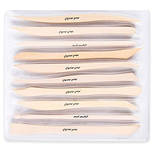 Mont Marte Polymer Clay Tools Pottery Tools Clay Sculpting Tools for Sculpting 10 pces, 3 Pack