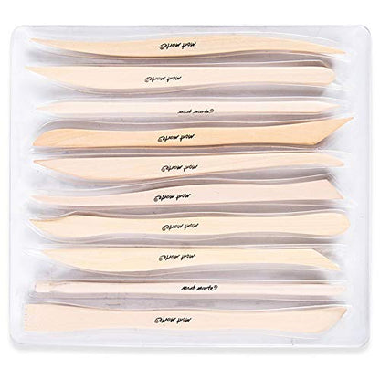 Mont Marte Polymer Clay Tools Pottery Tools Clay Sculpting Tools for Sculpting 10 pces, 3 Pack