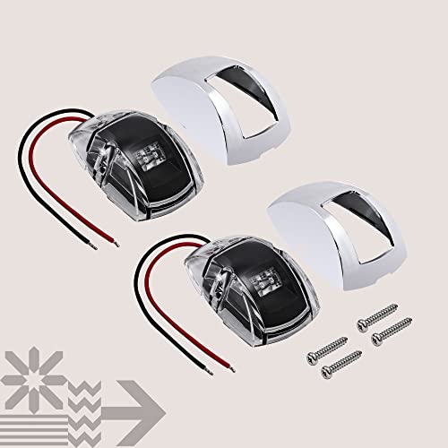 TRUE MODS Red Green LED Marine Boat Navigation Light