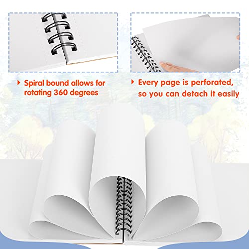 FIXSMITH 9"X12" Sketch Book, 100 Sheets, 68 lb/100gsm Sketchbook - color: Tan, size: 9"x12"-1 Pack