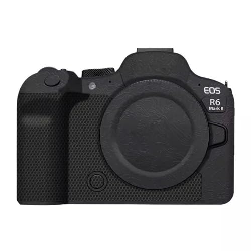 R6II R62 R6M2 Camera Decal Skin 3M Vinyl Wrap Film Protective Sticker Protector Coat for Canon EOS R6 Mark II 2 M2 MarkII Mark2 (Contour Black) - color: Contour Black