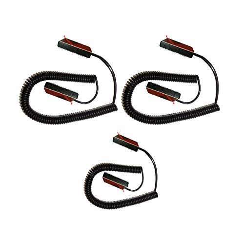 Universal Coiled Security Cable Bulk Pricing Available - size: 3 Pack