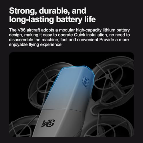 Mini RC Drone with HD Camera for Beginners, Altitude Hold, One-Key Takeoff, 3D Flips, Hovering, APP Control, Remote Control Quadcopter with 3 Batteries, Small Helicopter Airplane Drones Gifts for Adults Mini Quadcopter with LED Lights & All-Round Propelle