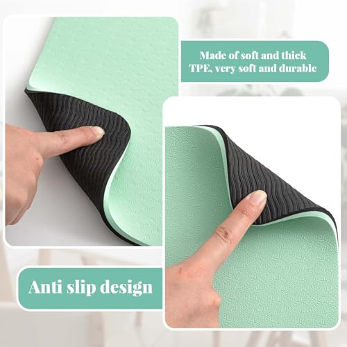 Sewing Machine Mat Pedal, 15" X 20" and 9" X 14", Green - color: Green, size: 15" X 20" and 9" X 14"