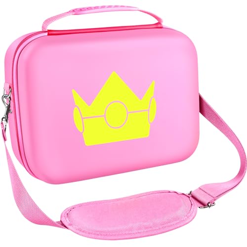 ivoler Carrying Storage Case for Nintendo Switch/For Switch OLED 2021 Pink - color: Pink, size: 6.2''/7.0''