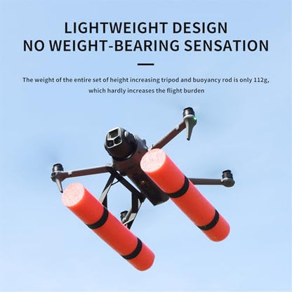Water Floating Landing Gear for DJI Mavic 4 Pro Accessories, Drone Water Training Float Buoyancy Rod Landing Leg Aircraft Extension Feet Compatible with DJI Mavic 4 Pro Fly More Combo