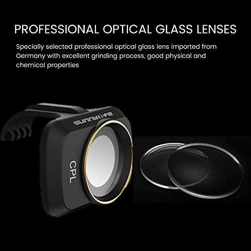 GLOBACT Len Filter for DJI Mini 4K/2/Mavic/SE/2 SE CPL UV ND4 ND8 ND16 ND32