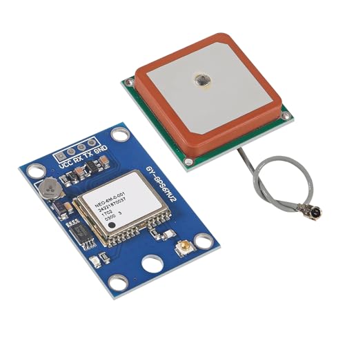 6pcs GY-NEO6MV2 NEO-6M GPS Flight Controller Module 3V-5V with Super Strong Ceramic Antenna for Arduino EEPROM APM 2.5