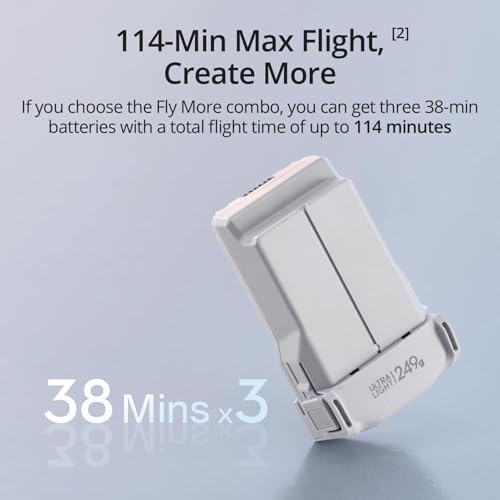 DJI Mini 3 Fly More Combo With DJI RC, 3 Batteries - style: DJI Mini 3 Fly More Combo (DJI RC)