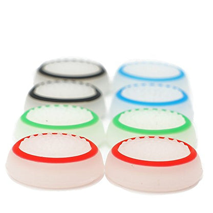 16 Pieces Silicone Noctilucent Thumb Grip Caps Controller Joystick Cap Covers for PS-Series, Xbox-Series Analog Stick Caps Replacement