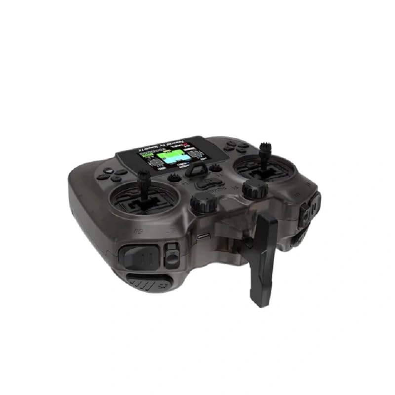 Jumper 2.4G 100mW Smart Color Screen Built in ELRS Radio Controller Hall Sensor Gimbals Gray - color: Gary