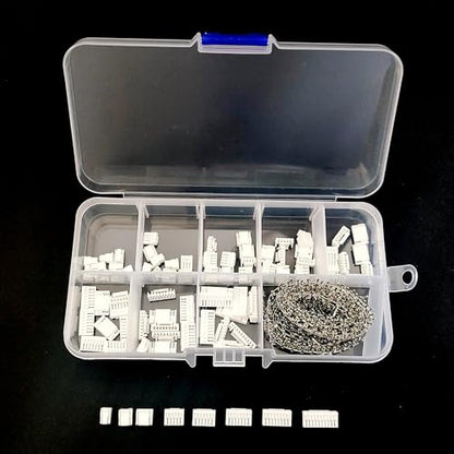 530Pcs JST GH 1.25mm Connectors Kit with GH 1.25mm Plug Crimp Terminal for Flight Controller 3D Printer