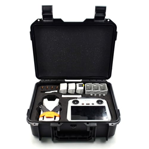 HESOYAM Hard Shell Carry Case Compatible with DJI Mini 4 Pro/Mini 3/ 3Pro
