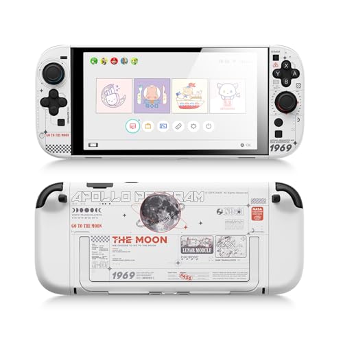 GeekShare Protective Shell Compatible with Switch 2 - color: The Moon-White