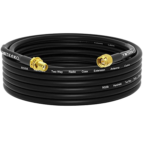 25FT SMA Male to SMA Female Extension RG58 Coaxial Cable 50 Ohm - color: SMA Cable, size: 25FT