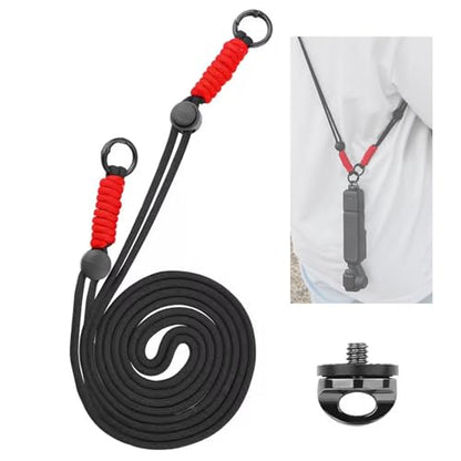 Neck Strap Lanyard for Insta360 X5,Shoulder Strap for DJI OSMO Pocket 3/Osmo Action 5 Pro/Osmo Action 4/3/X4/X3