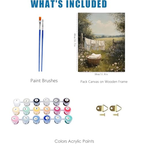 WUDWL Scenery Paint by Numbers Kit for Adults,Color By Numbers for Adults - color: YH03160