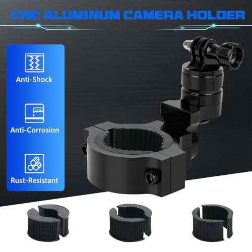 Chelhead Camera Mount Holder UTV ATV Fit for GoPro Hero, SJ, DJL, Insta360 - style: For Camera