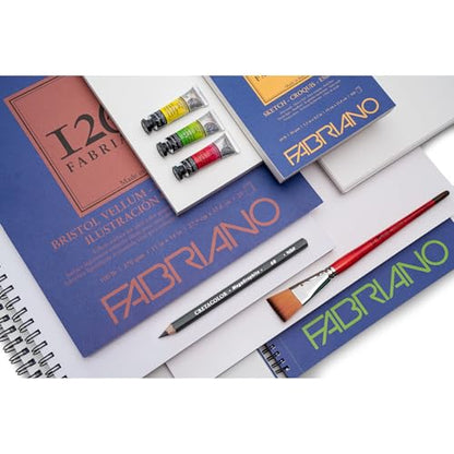 Fabriano 1264 Bristol Pad, Vellum, 18" x 24" - size: 18 x 24
