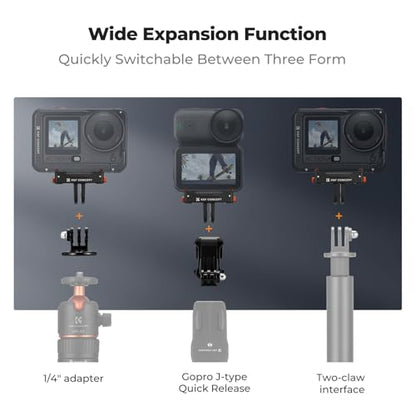 K&F CONCEPT 2 Pack Magnetic Adapter Mount for DJI Osmo Nano/Osmo Action 6 - size: 2Pack
