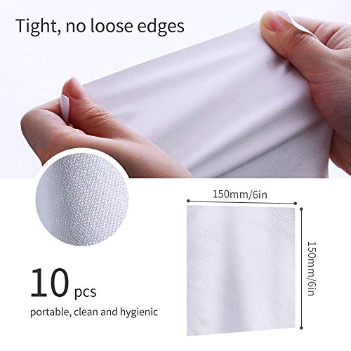 K&F Concept Microfibers Cleaning Cloths 30 Pack Individually Vacuum Wapped for Camera Lens/iPhone/Computer/iPad/LED Screen