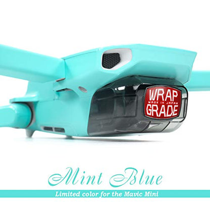 Wrapgrade Skin Compatible with DJI Mavic Mini (Mint Blue) - color: MINT BLUE