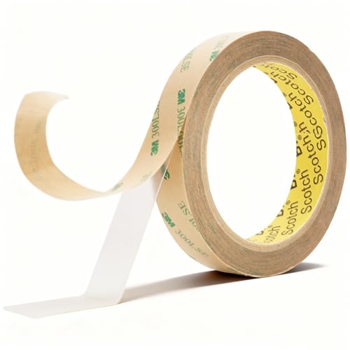3M Double Sided Tape Heavy Duty Made of 300LSE 0.75"×36Ft Clear Mounting Tape Removable for Electronics Scrapbook LED Poster Art Craft - size: 0.75"×36Ft