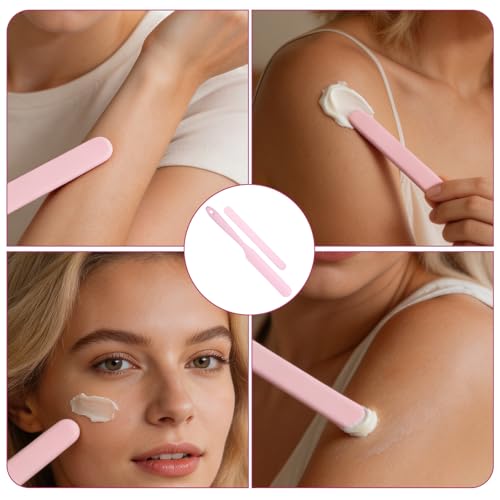 4 PCS Non-Stick Wax Spatulas Set, Silicone Wax Applicator