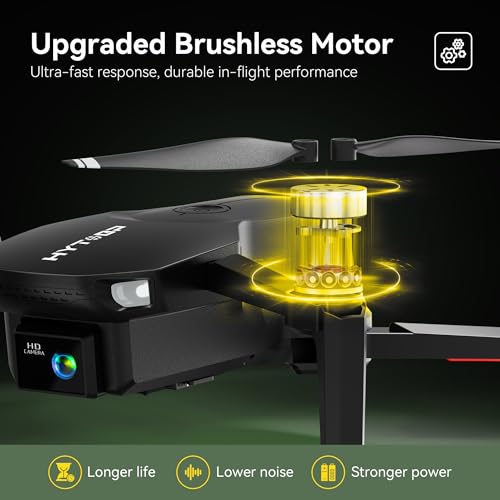 Drone with Camera for Adults, 36min Flight, 249g FAA-Exempt-H867 4K drone