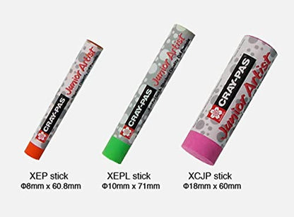 SAKURA Cray-Pas Junior Artist Oil Pastel Set, 432 Pieces, for Classrooms - style: Colorpack 432 Pc