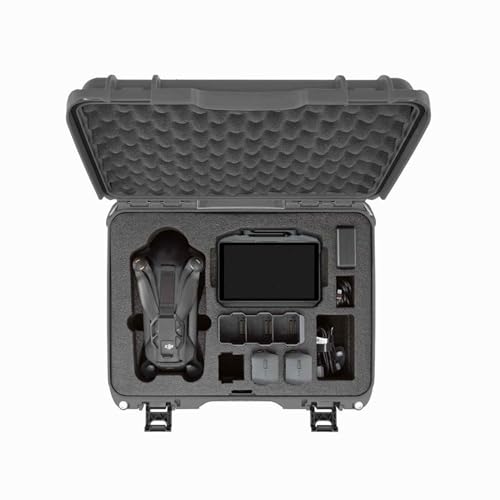 NANUK 925 DJI Mavic 4 Pro Creator Combo - Waterproof Hard Case with Drone Foam Insert, Crushproof, Portable Travel Case, Made in Canada (18.7”x 14.8” x 7”) - Graphite - color: Graphite