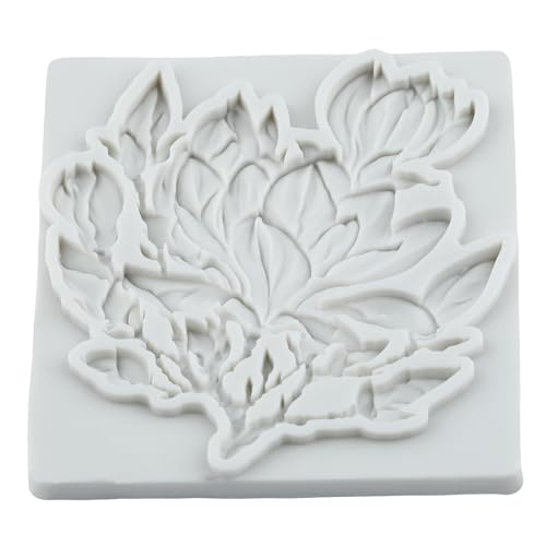 Flower Polymer Clay Mold Magnolia Flower Silicone Molds - color: Style A