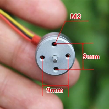 4 Pcs 1104 Micro Brushless Motor 4300kv Compatible with 1S-3S RC Drone FPV Racing Quadcopter