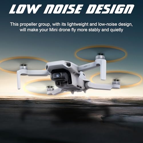 x xotic tech Propellers Replacement Low-Noise and Quick-Release 4726 Blades Props Propeller Guard Protector Compatible with DJI Mini 2 SE/Mini SE/Mini 2/Mini 4k Drone(20PCS)