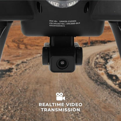 Vivitar - 360 Skyview GPS Video Drone, Camera & Stabilized Aerial Footage (Orange/Black)