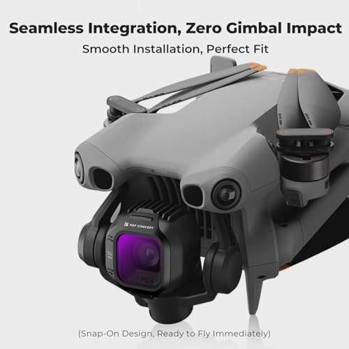 K&F CONCEPT ND Filter Set Compatible with DJI Mini 5 Pro - style: ND8+ND16+ND32+ND64