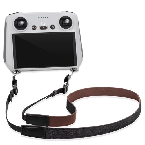 Neck Lanyard Strap for DJI Mini4Pro/Mini3Pro/Air3/Mavic 3/Mavic2/Air3/Air2S Accessories Compatible With DJI RC/RC2/RC Pro - color: Black