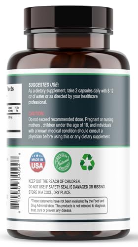 Viva Doria Activated Charcoal 520 mg, 120 Vegetable Capsules - size: 120 Count (Pack of 1)