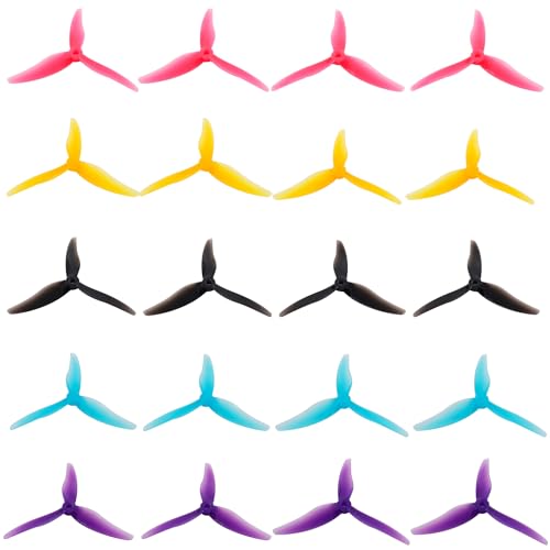 20PCS Gemfan Hurricane 51477 FPV Propellers for 2206-2407 Motor for FPV
