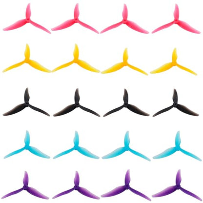20PCS Gemfan Hurricane 51477 FPV Propellers for 2206-2407 Motor for FPV