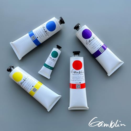 Gamblin Artist Oil Paint Set For Professionals - VIOLET SET - 37ml Tubes - color: Violet