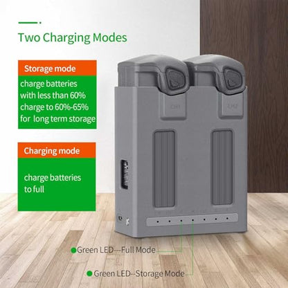 Two-Way Battery Charger Hub Storage Charge Replacement for Mavic 4 Pro Drone Accessories