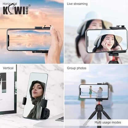 KIWIFOTOS Phone Camera Grip with Remote Shutter Cold Shoe Mount - color: Phone Camera Grip