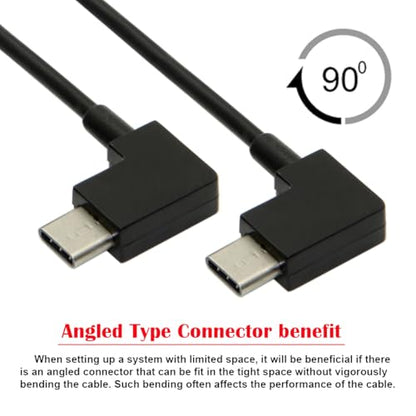 cablecc Remote Controller OTG Data Cable Type-C to Type-C USB-C Compatible with FPV Aerial Photography Mavic Pro Platinum Mavic Pro RC Accessories - style: Type-C to Type-C