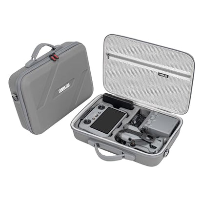 Coyktonty Mini 5 Pro Carrying Case, Portable PU Leather Bag with Shoulder strap for DJI Mini 5 Pro More Combo Compatible RC 2 Controller