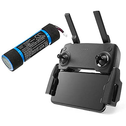 Tingen 3400mAh Battery Replacement for DJI Mavic mini Controller 1WJG0480 TI100782 (3.7V)